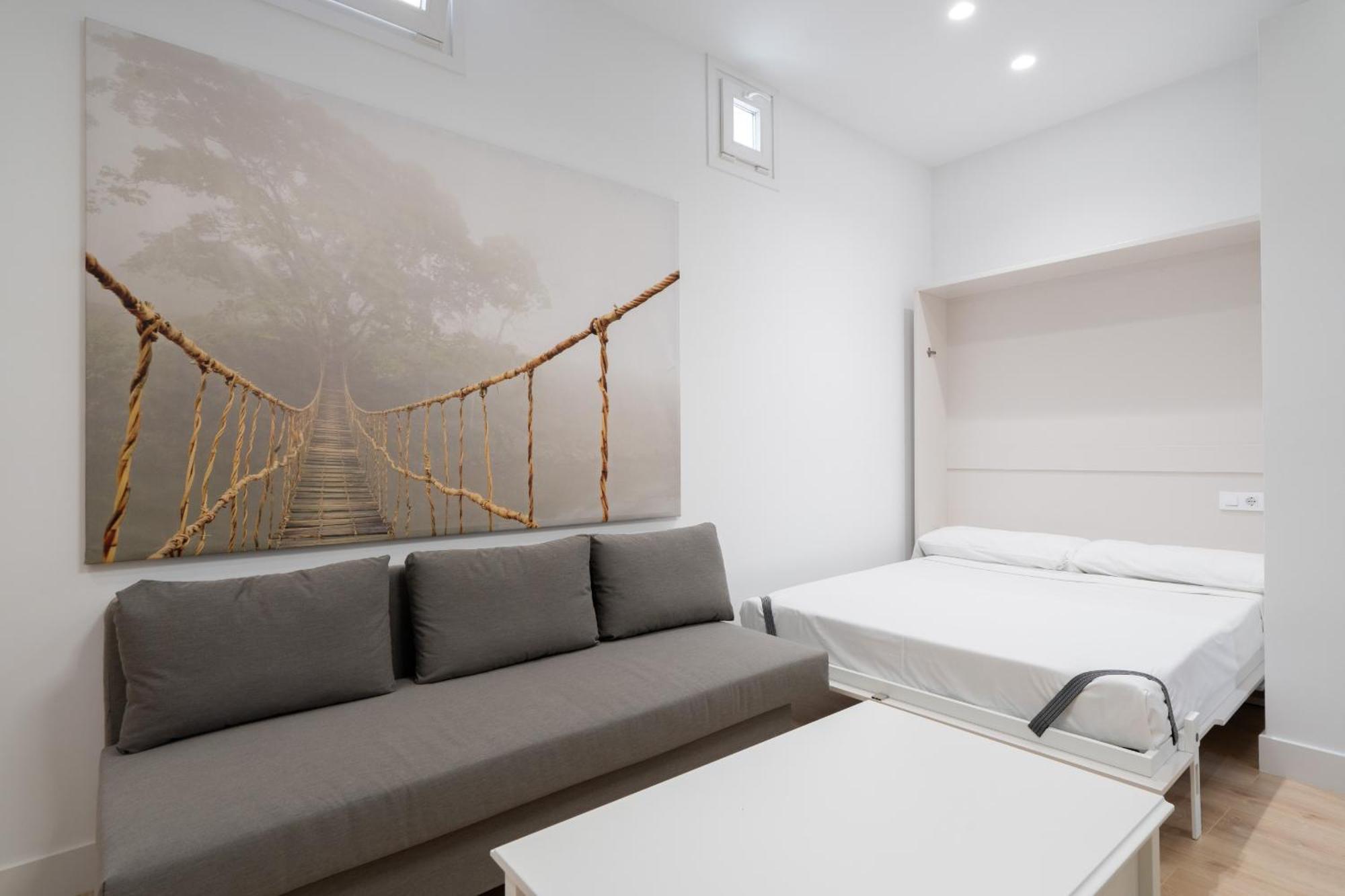 Loft Para 4 Personas En Cuatro Caminos Alquiler Temporal Madrid Esterno foto